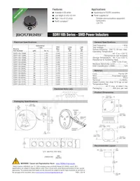 SDR1105-820KL Datasheet Cover