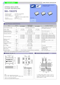 SG-150SCE 48.0000MT3 Datasheet Cover