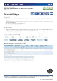 TCM0605M-900-2P-T201數據表 封面
