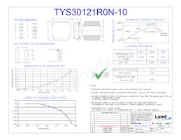 TYS30121R0N-10 Datenblatt Cover