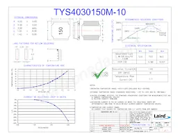 TYS4030150M-10數據表 封面