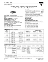 VJ0603Y561KXCAB Datasheet Copertura