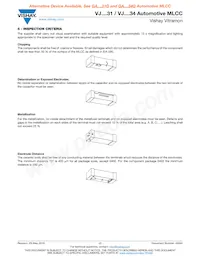 VJ0805H223KEBAE34 Datasheet Pagina 17