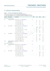 74HC4052N Datasheet Page 13