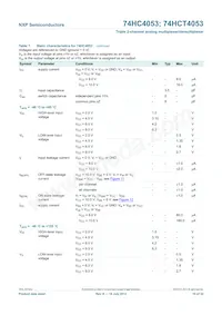 74HCT4053N Datasheet Page 10