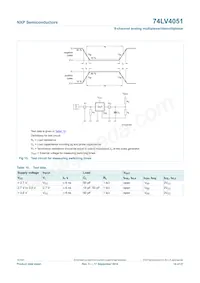 74LV4051N 데이터 시트 페이지 14