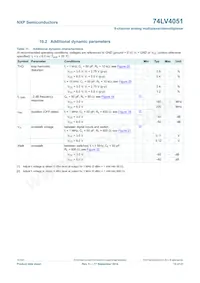 74LV4051N Datasheet Page 15