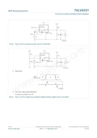 74LV4051N 데이터 시트 페이지 17