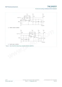 74LV4051N Datasheet Page 18