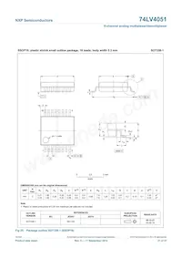 74LV4051N Datasheet Page 21