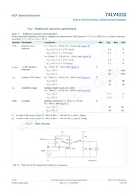 74LV4052N Datasheet Page 14