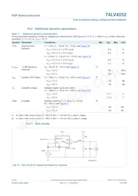 74LV4052N Datasheet Pagina 14