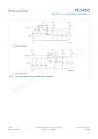 74LV4052N Datasheet Page 18