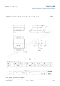 74LV4052N Datasheet Pagina 21