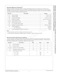 74VHC4053MX Datasheet Page 6