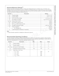 74VHC4316MX Datasheet Page 3