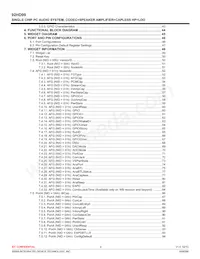 92HD99B3X5NDGIWCX8 Datasheet Page 4