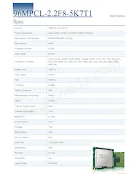 96MPCL-2.2F8-5K7T Datasheet Cover