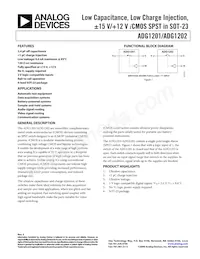 ADG1202BRJZ-REEL7 Datasheet Cover