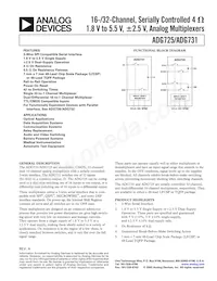 ADG731BCP_REEL7 Datasheet Cover