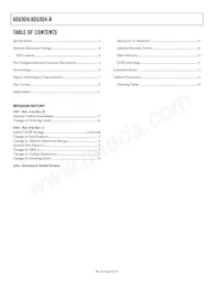 ADG904BRU-REEL7 Datasheet Page 2