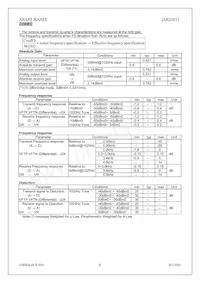 AK2301 Datasheet Page 8