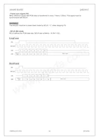 AK2301 Datasheet Pagina 14