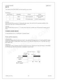 AK2301 Datasheet Pagina 15