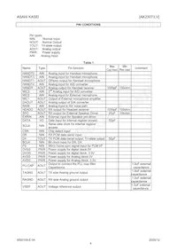 AK2307LV Datasheet Page 4