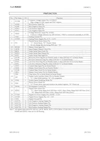 AK4621EF Datasheet Page 5