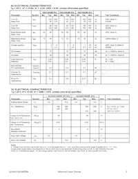 ALD4201PCL Datasheet Page 3