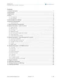 AS3542-EMFP Datasheet Page 4
