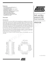 AT43312A-SC Datenblatt Cover