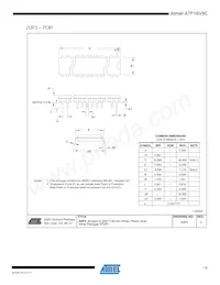ATF16V8C-7XU Datasheet Page 19