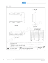 ATF16V8C-7XU Datasheet Page 20