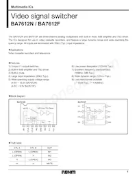 BA7612N Datasheet Copertura