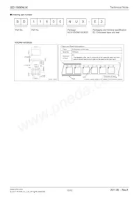 BD11600NUX-E2 Datasheet Page 10