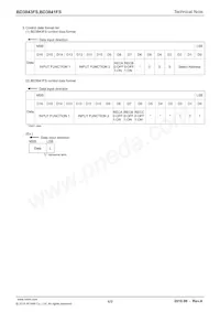 BD3841FS-E2 Datasheet Page 4