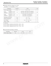 BU2090 Datasheet Page 2