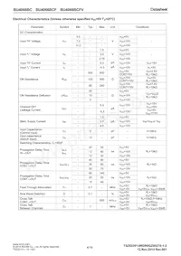 BU4066BC Datasheet Page 4