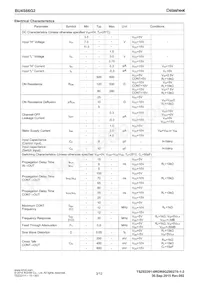 BU4S66G2-TR Datasheet Page 3