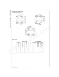 CD4053BCMX Datasheet Page 2