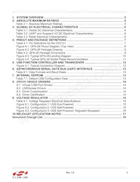 CP2101-GMR Datasheet Pagina 3