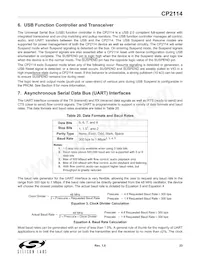 CP2114-B01-GMR Datasheet Pagina 23