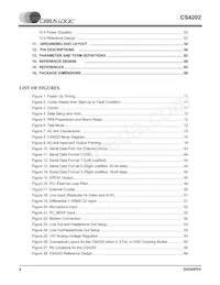 CS4202-JQZR Datasheet Page 4