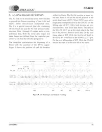 CS4202-JQZR Datasheet Page 15