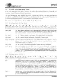 CS4202-JQZR Datasheet Pagina 16