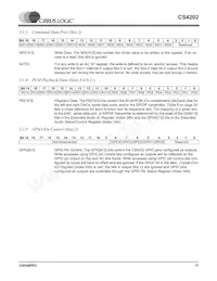 CS4202-JQZR Datasheet Page 17