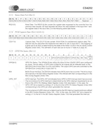 CS4202-JQZR Datasheet Page 19