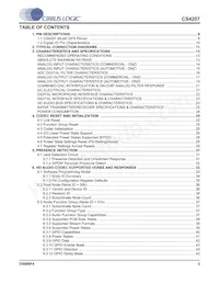 CS4207-DNZR Datenblatt Seite 3